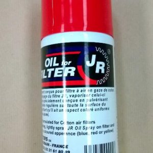 JR airfilters impregnačný spray pre každý športový vzduchový filter červený.