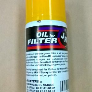 JR airfilters impregnačný spray pre každý športový vzduchový filter žltý.