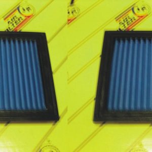 Športový vzduchový filter JR do originálneho airboxu I motor: S 55 AMG US VERSION I rozmer: 2 Filters x 254×183 mm I rok výroby: 01-> I výkon:  koní I kat.číslo: 2xF 254183