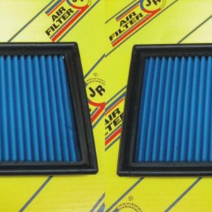 Športový vzduchový filter JR do originálneho airboxu I motor: B7 I rozmer: 2 Filters x 295×180 mm I rok výroby: 9/03-> I výkon: 500 koní I kat.číslo: 2xF 295180