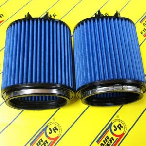 Športový vzduchový filter JR do originálneho airboxu I motor: 4,8L GTS I rozmer: 2 Filters x 82×154 mm I rok výroby: 2/12-> I výkon: 430 koní I kat.číslo: 2xT 82154