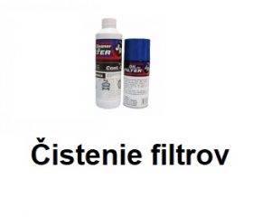 čistenie športových filtrov