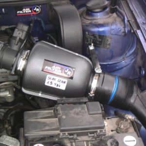 Športový vzduchový filter JR do originálneho airboxu I motor: 1,9L TDI  + 4×4 I rozmer: AirForce x  mm I rok výroby: 01-> I výkon: 150 koní I kat.číslo: AFSE1