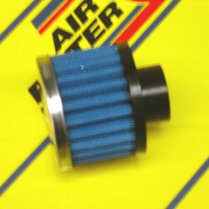 JR airfilter / univerzálny filter I vstupný priemer: 13 mm I rozmer: 51 mm I dĺžka: 38 mm I typ vstupu: CENTER I vrch filtra: Chróm I kat.číslo: CR-01301