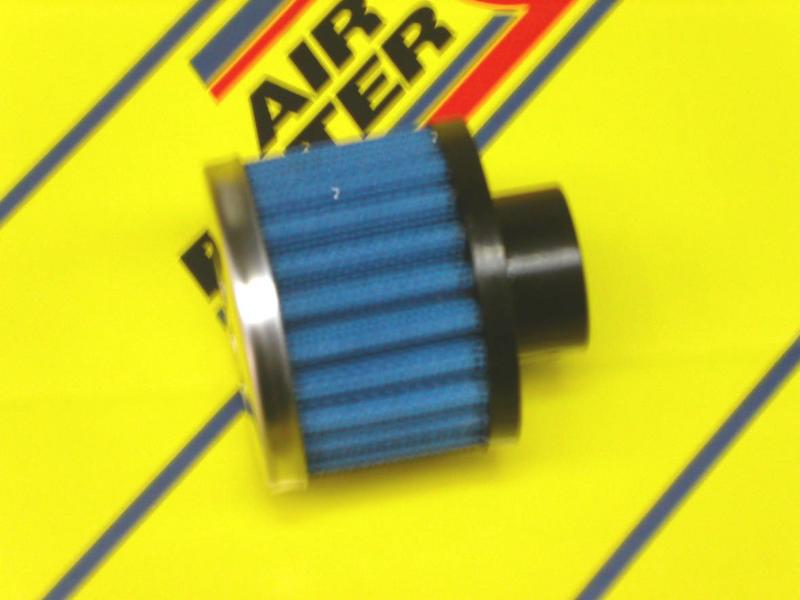 JR airfilter / univerzálny filter I vstupný priemer: 13 mm I rozmer: 51 mm I dĺžka: 38 mm I typ vstupu: CENTER I vrch filtra: Chróm I kat.číslo: CR-01301