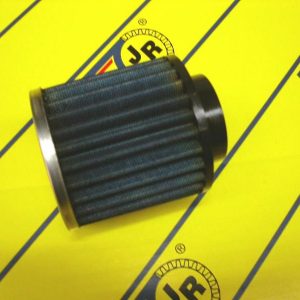 JR airfilter / univerzálny filter I vstupný priemer: 40 mm I rozmer: 75 mm I dĺžka: 77 mm I typ vstupu: CENTER I vrch filtra: Chróm I kat.číslo: CR-04001