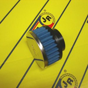 JR airfilter / univerzálny filter I vstupný priemer: 40 mm I rozmer: 75 mm I dĺžka: 36 mm I typ vstupu: CENTER I vrch filtra: Chróm I kat.číslo: CR-04003