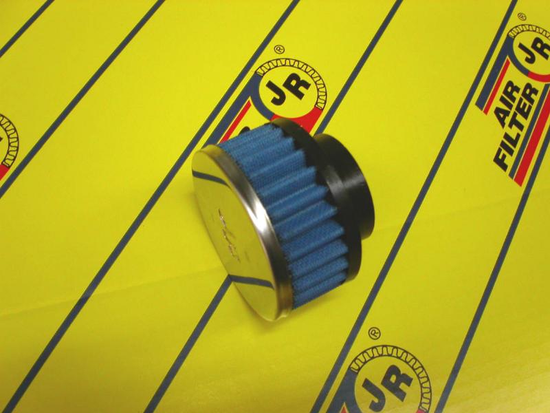 JR airfilter / univerzálny filter I vstupný priemer: 40 mm I rozmer: 75 mm I dĺžka: 36 mm I typ vstupu: CENTER I vrch filtra: Chróm I kat.číslo: CR-04003