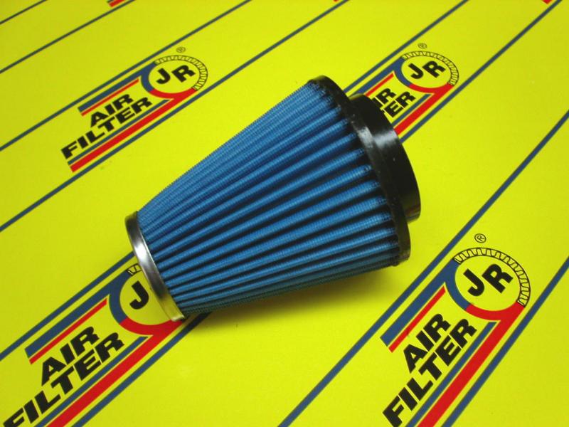 JR airfilter / univerzálny filter I vstupný priemer: 52 mm I rozmer: 90/50 mm I dĺžka: 102 mm I typ vstupu: CENTER I vrch filtra: Chróm I kat.číslo: CR-05204