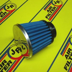 JR airfilter / univerzálny filter I vstupný priemer: 35 mm I rozmer: 60/75 mm I dĺžka: 65 mm I typ vstupu: INVERSE I vrch filtra: Chróm I kat.číslo: ED-03503