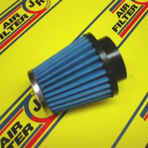 JR airfilter / univerzálny filter I vstupný priemer: 40 mm I rozmer: 70/50 mm I dĺžka: 71 mm I typ vstupu: CENTER I vrch filtra: Chróm I kat.číslo: FC-04003