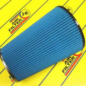 JR airfilter / univerzálny filter I vstupný priemer: 65 mm I rozmer: 140/100 mm I dĺžka: 195 mm I typ vstupu: CENTER I vrch filtra: Chróm I kat.číslo: FC-06506