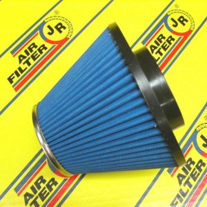JR airfilter / univerzálny filter I vstupný priemer: 70 mm I rozmer: 140/75 mm I dĺžka: 100 mm I typ vstupu: CENTER I vrch filtra: Chróm I kat.číslo: FC-07007
