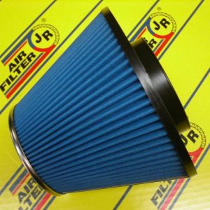 JR airfilter / univerzálny filter I vstupný priemer: 85 mm I rozmer: 175/100 mm I dĺžka: 127 mm I typ vstupu: CENTER I vrch filtra: Chróm I kat.číslo: FC-08505