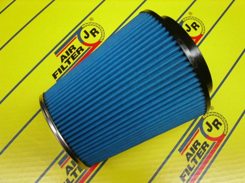 JR airfilter / univerzálny filter I vstupný priemer: 110 mm I rozmer: 140/100 mm I dĺžka: 102 mm I typ vstupu: CENTER I vrch filtra: Chróm I kat.číslo: FC-11002