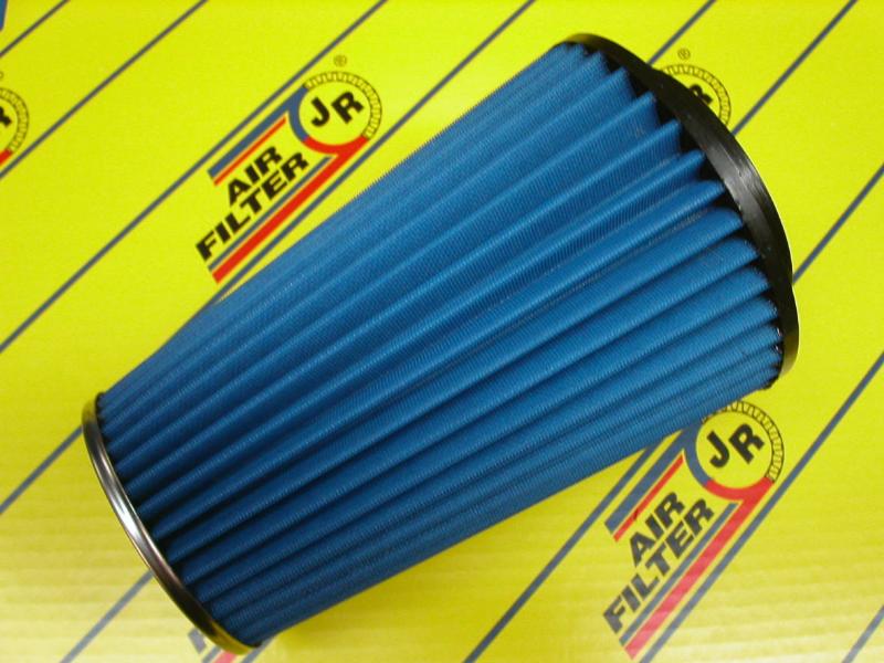 JR airfilter / univerzálny filter I vstupný priemer: 114 mm I rozmer: 150/100 mm I dĺžka: 213 mm I typ vstupu: CENTER I vrch filtra: Chróm I kat.číslo: FC-11401