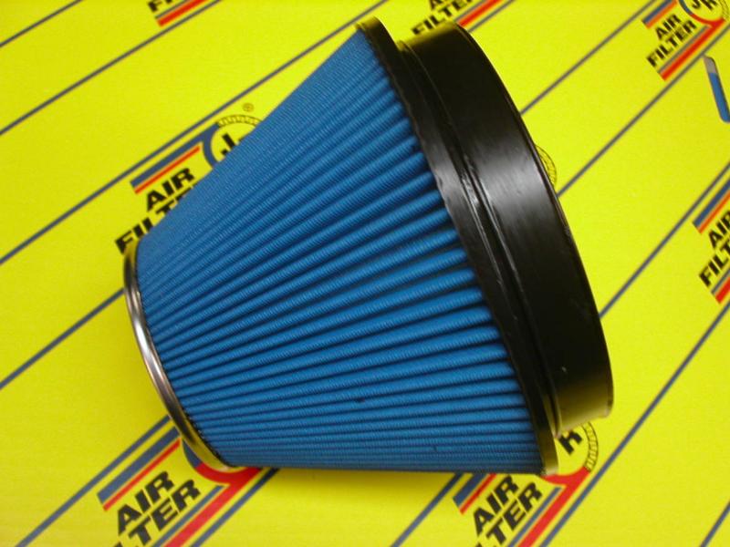 JR airfilter / univerzálny filter I vstupný priemer: 150 mm I rozmer: 190/100 mm I dĺžka: 200 mm I typ vstupu: CENTER I vrch filtra: Chróm I kat.číslo: FC-15004