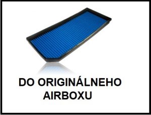 športový filter do originálneho airboxu