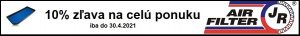 športový filter jr filters 10% zlava