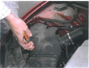 športový filter JR zníženie spotreby 3 vytiahnutie filtra